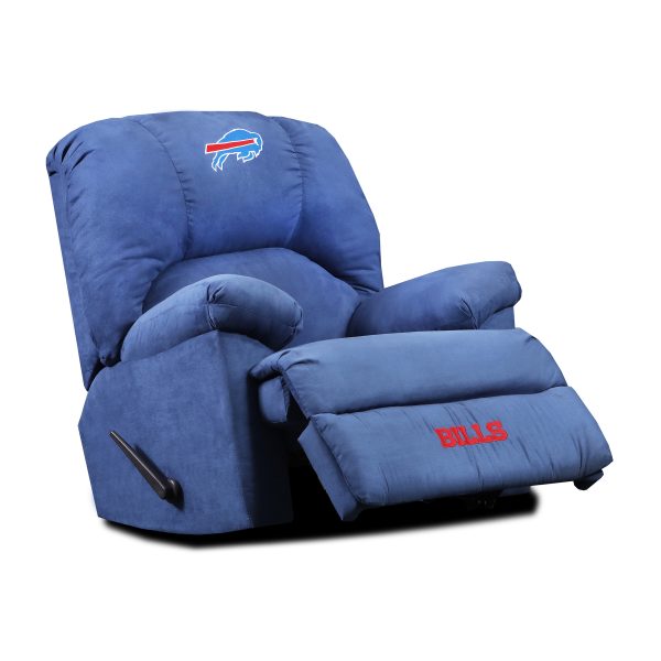 Buffalo Bills Embroidered Microfiber GM Rocker Recliner 1