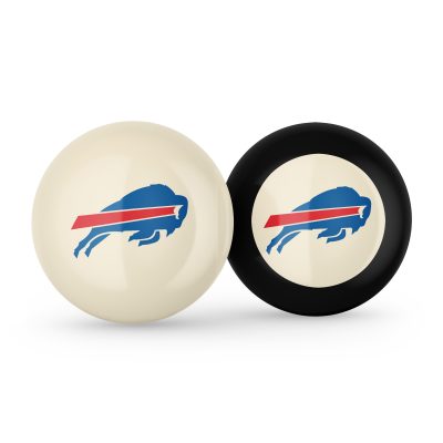Buffalo Bills Grade A Polyester Logo Billiard Balls