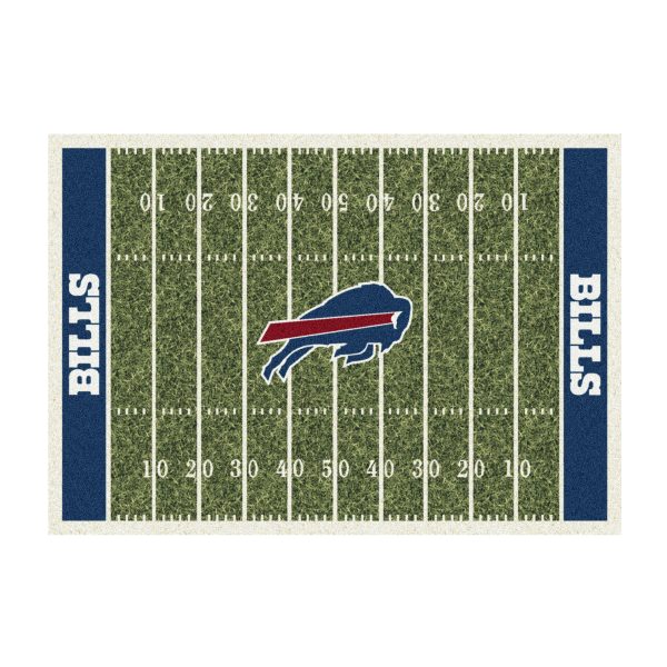 Buffalo Bills Homefield 6x8 Football Field Area Rug