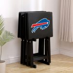 Buffalo Bills NFL TV Snack Tray Set 5 Buffalo Bills NFL TV Snack Tray Set