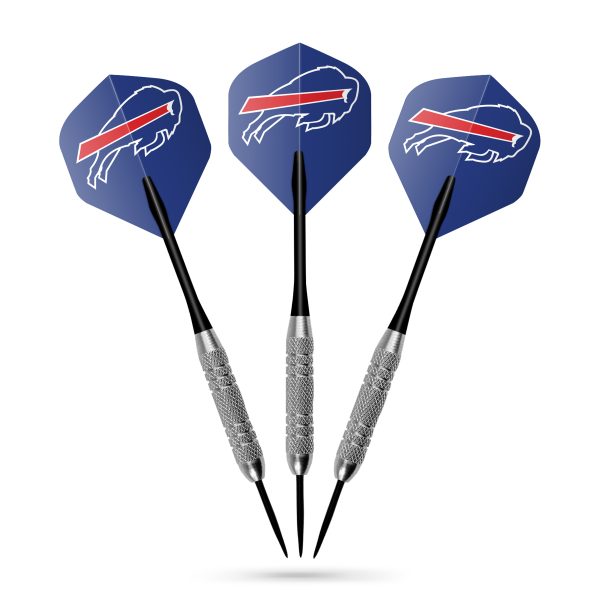 Buffalo Bills Precision Dart Set with Team Flights