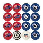 Buffalo Bills Regulation Billiard Ball Set with Numbers