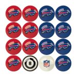 Buffalo Bills Regulation Billiard Ball Set with Numbers