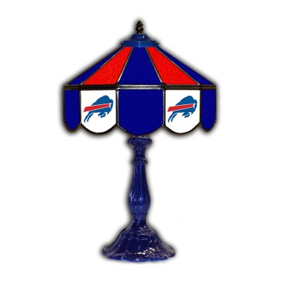Buffalo Bills Tiffany Style 21 inch Glass Table Lamp