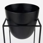 Bumble (Set of 2) 12L x 12W x 32H Black Plant Stands 15 Bumble (Set of 2) 12L x 12W x 32H Black Plant Stands