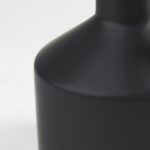 Burton 10.8H Small Matte Black Ceramic Jug Vase