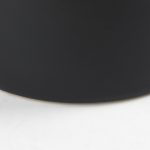 Burton 11.6H Medium White and Black Ceramic Jug Vase