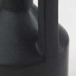 Burton 17.1H Large Matte Black Ceramic Jug Vase