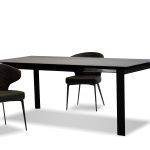 CASPER Concrete Grey Ceramic Extension Dining Table