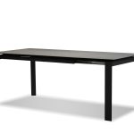 CASPER Concrete Grey Ceramic Extension Dining Table