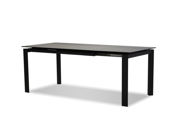CASPER Concrete Grey Ceramic Extension Dining Table 7