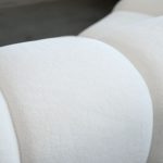 CIRRO Polar White Fabric Four-Seater Sofa