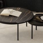 COAST Noir Desir Ceramic Top Large Coffee Table
