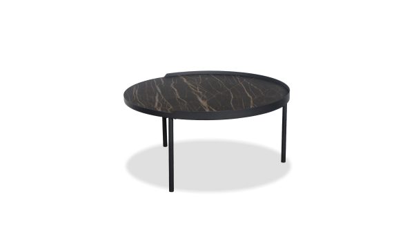 COAST Noir Desir Ceramic Top Large Coffee Table