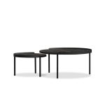COAST Small Noir Desir Ceramic Top Coffee Table