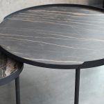 COAST Small Noir Desir Ceramic Top Coffee Table