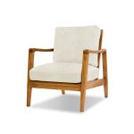 CRAFTSMAN Leather Ash Wood Lounge Chair 3 CRAFTSMAN Leather Ash Wood Lounge Chair