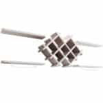 White Wall Mounted Wine Rack with Shelves and Glass Holders (5-Piece) 9 White Wall Mounted Wine Rack with Shelves and Glass Holders (5-Piece)