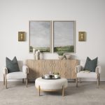 Cairn Brushed Gold Metal w/ Glass 1-Light Wall Sconce