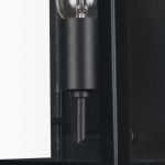 Cairn Matte Black Metal w/ Glass 1-Light Wall Sconce