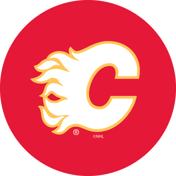 Calgary Flames Chrome Bar Stool 2