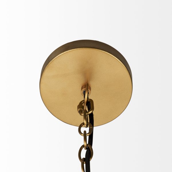 Campanile 16.0L x 16.0W x 27.0H Brown Whicker Pendant Light 4
