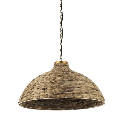 Campanile 30.0 L x 30.0 W x 16.0 H Brown Half Domed Chandelier