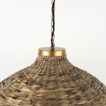 Campanile 30.0 L x 30.0 W x 16.0 H Brown Half Domed Chandelier