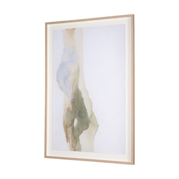 Can you Feel the Peace by Ira Havuka a Hand Embelished Textured Framed Art Print Matted under Glass 2