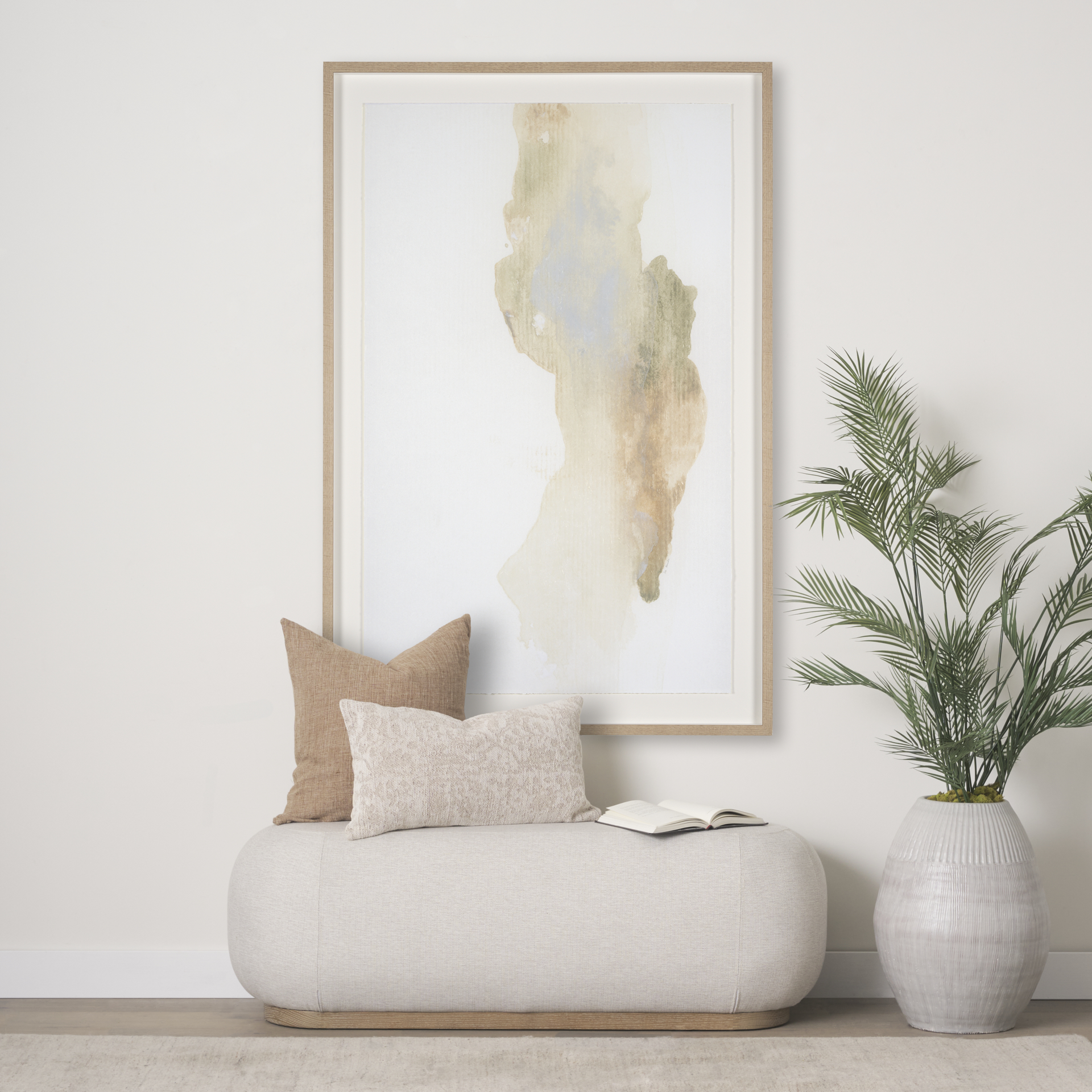 Can you Hear the Peace by Ira Havuka a Hand Embelished Textured Framed Art Print Matted under Glass 2 Can you Hear the Peace by Ira Havuka a Hand Embelished Textured Framed Art Print Matted under Glass - Image 2