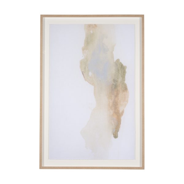 Can you Hear the Peace by Ira Havuka a Hand Embelished Textured Framed Art Print Matted under Glass