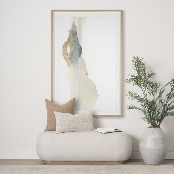 Can you See the Peace by Ira Havuka a Hand Embelished Textured Framed Art Print Matted under Glass 1