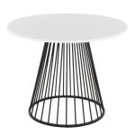 Canary Contemporary Black and White Dining Table 9 Canary Contemporary Black and White Dining Table