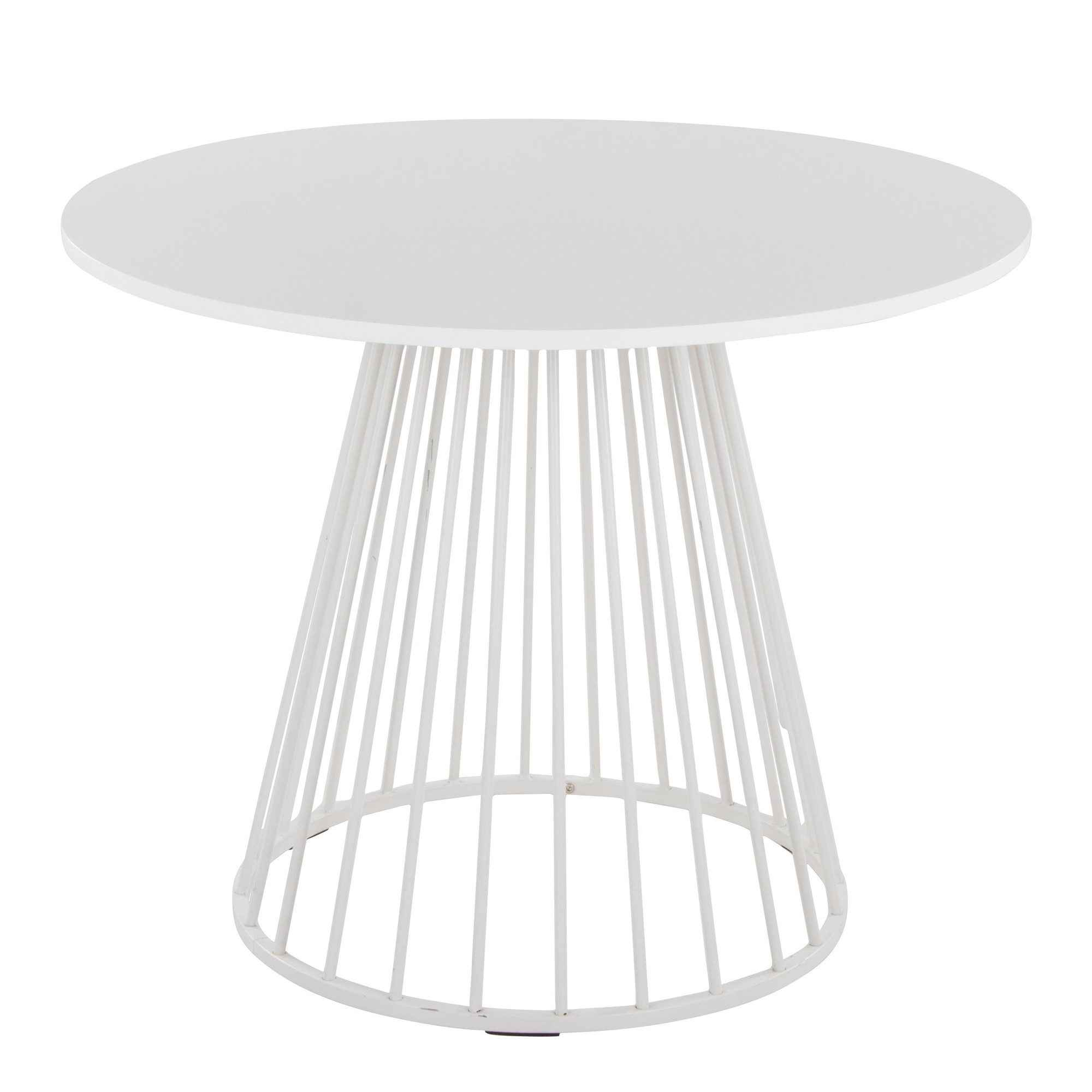 Canary White Contemporary Dining Table 1 Canary White Contemporary Dining Table