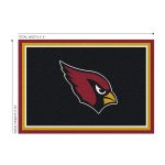 Cardinals 4x6 Spirit Rug Officially Licensed NFL Area Rug