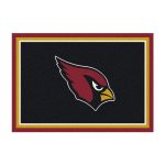 Cardinals 4x6 Spirit Rug Officially Licensed NFL Area Rug