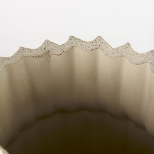 Cardon 14.4H Cream Ceramic Vase 8