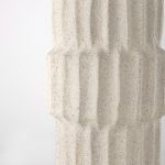 Cardon 14.4H Cream Ceramic Vase