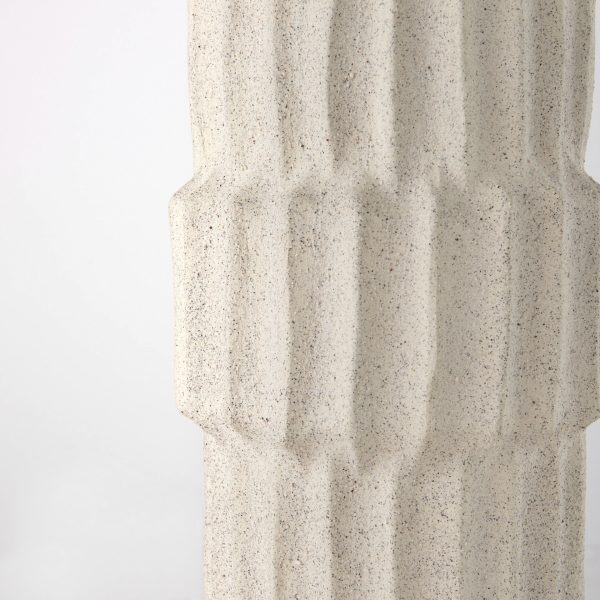 Cardon 14.4H Cream Ceramic Vase 9