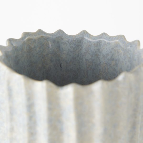 Cardon 23.0H Gray Ceramic Vase 4