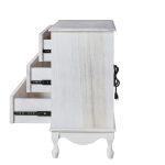 Carielle White Farmhouse Accent Chest with Power Strip 8 Carielle White Farmhouse Accent Chest with Power Strip