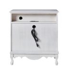 Carielle White Farmhouse Accent Chest with Power Strip 9 Carielle White Farmhouse Accent Chest with Power Strip