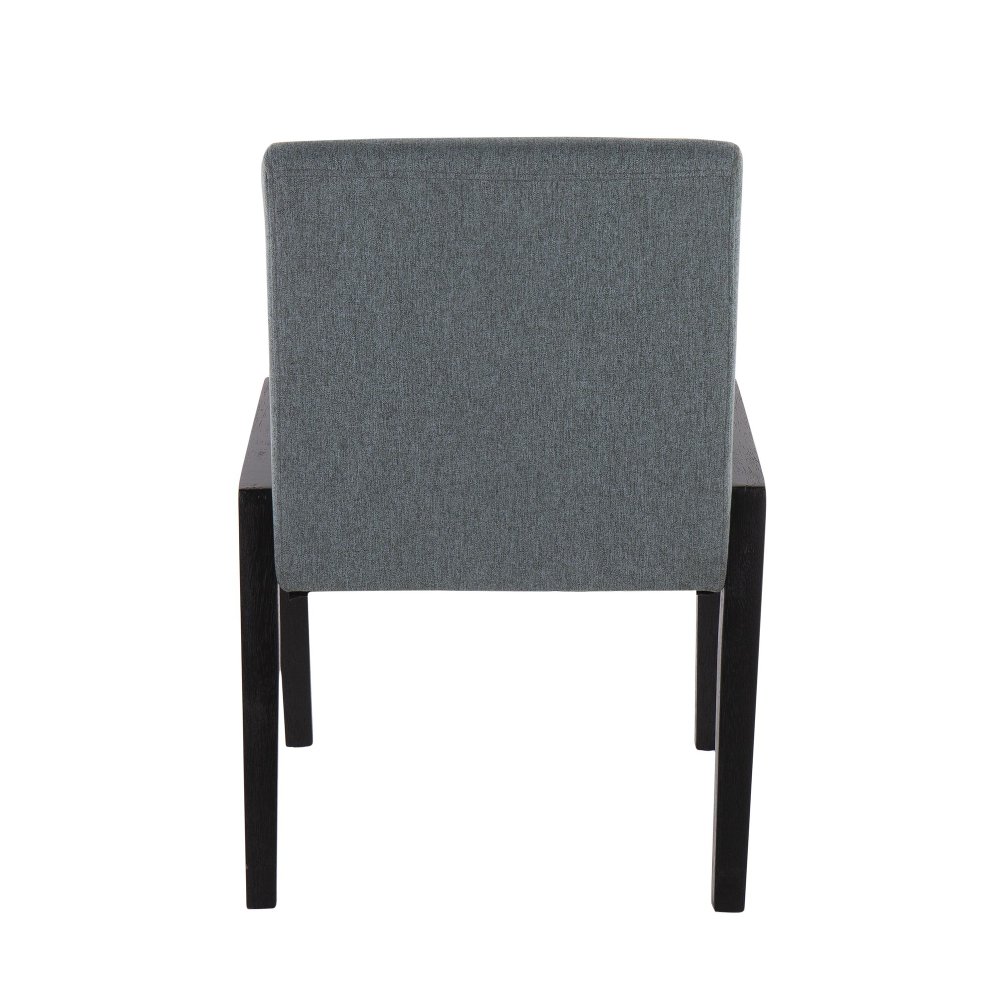 Carmen Black Wood Teal Contemporary Chair (Set of 2) 6 Carmen Black Wood Teal Contemporary Chair (Set of 2) - Image 6
