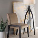 Carmen Black Wood Velvet Contemporary Chairs (Set of 2) 10 Carmen Black Wood Velvet Contemporary Chairs (Set of 2)