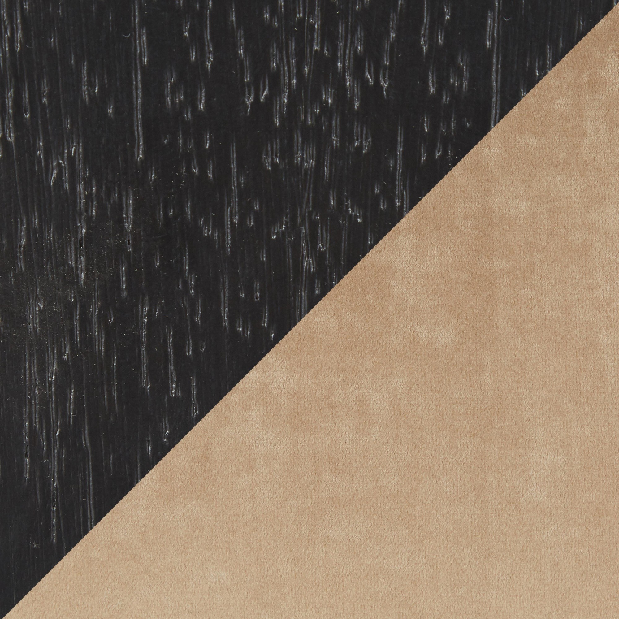 Carmen Black Wood Velvet Contemporary Chairs (Set of 2) 9 Carmen Black Wood Velvet Contemporary Chairs (Set of 2) - Image 9