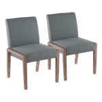 Carmen Contemporary White Washed Wood and Teal Chairs (Set of 2) 11 Carmen Contemporary White Washed Wood and Teal Chairs (Set of 2)