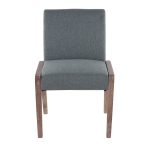 Carmen Contemporary White Washed Wood and Teal Chairs (Set of 2) 16 Carmen Contemporary White Washed Wood and Teal Chairs (Set of 2)