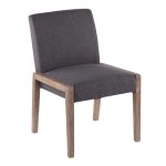 Carmen White Washed Wood Grey Fabric Contemporary Chairs (Set of 2) 9 Carmen White Washed Wood Grey Fabric Contemporary Chairs (Set of 2)