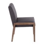 Carmen White Washed Wood Grey Fabric Contemporary Chairs (Set of 2) 10 Carmen White Washed Wood Grey Fabric Contemporary Chairs (Set of 2)