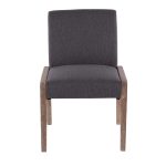 Carmen White Washed Wood Grey Fabric Contemporary Chairs (Set of 2) 13 Carmen White Washed Wood Grey Fabric Contemporary Chairs (Set of 2)